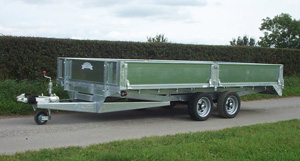 Flatbed trailer